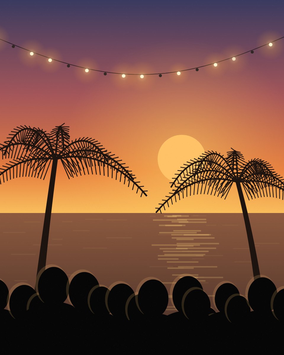 LA DECIMA sur la plage
